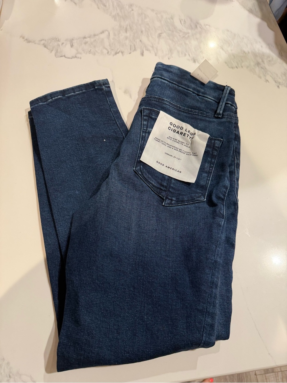Good American Men’s Indigo Skinny Jeans